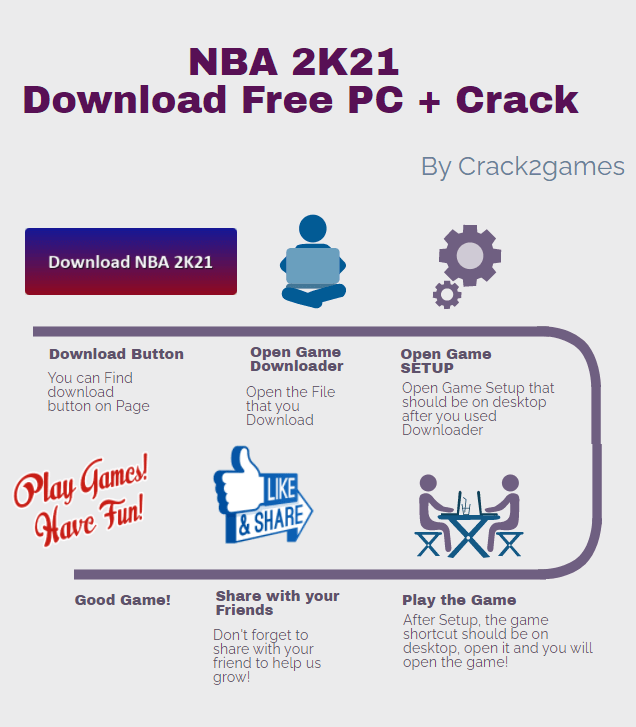 NBA 2K21 download crack free