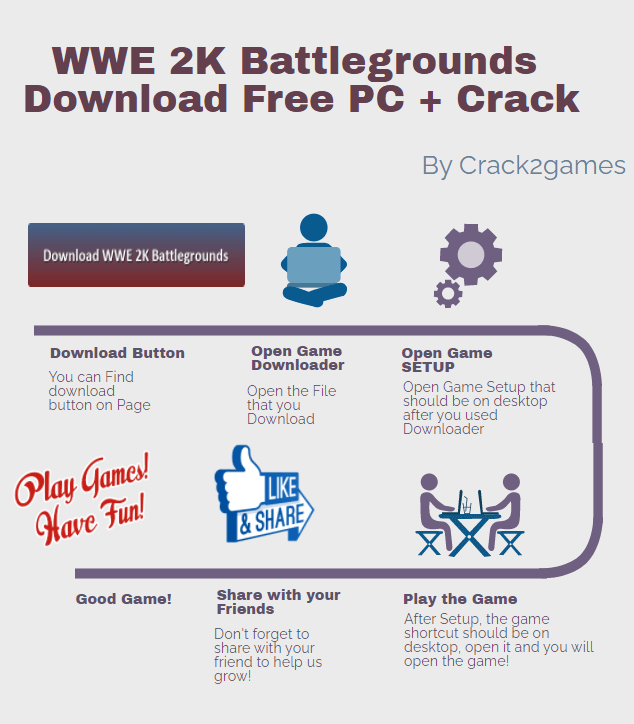 WWE 2K Battlegrounds download crack free