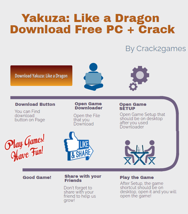 Yakuza Like a Dragon download crack free
