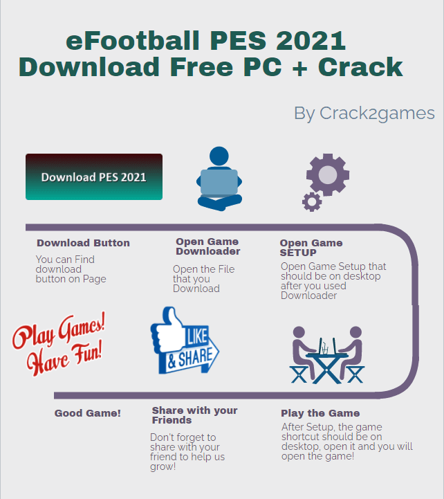 eFootball PES 2021 download crack free