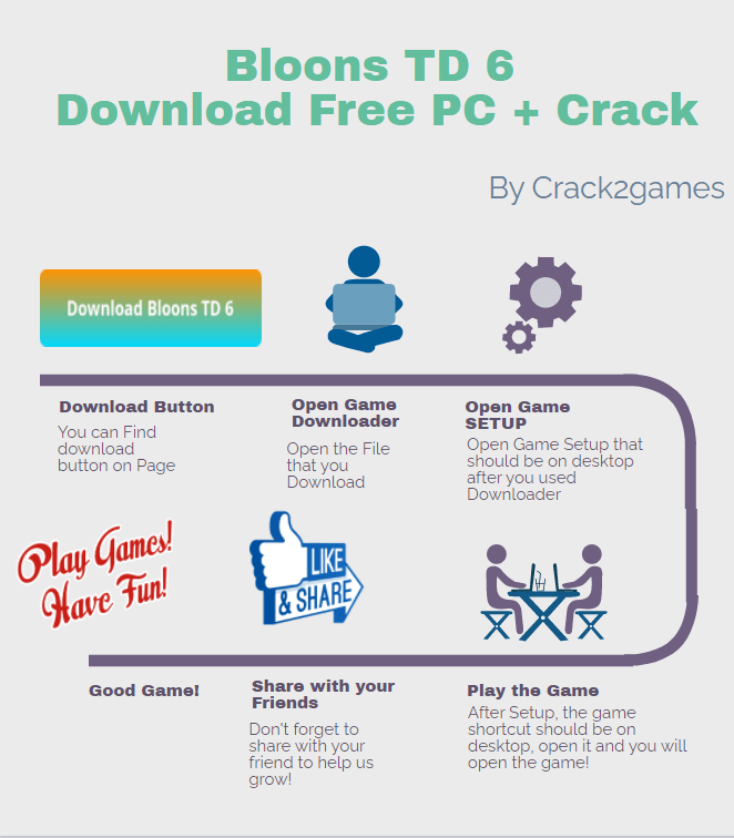 Bloons TD 6 download crack free